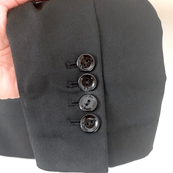 Guess by Marciano size 8 long black blazer - Picture 6 of 11